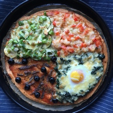 Gluten-free pizza. Managing dietary requirements.